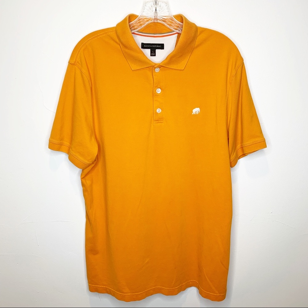 Banana Republic Men’s Slim Signature Pique Polo